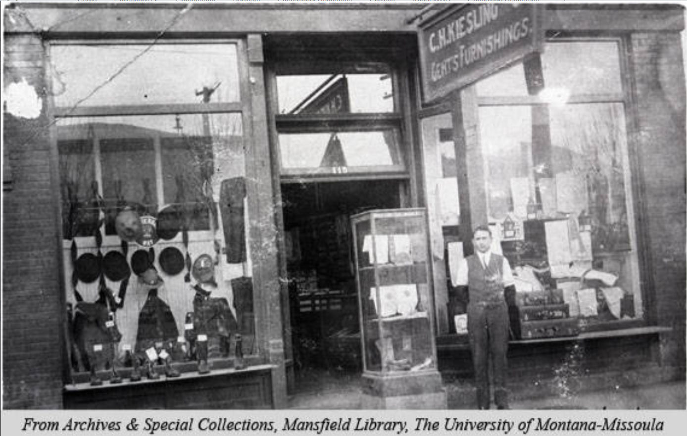 Kiesling's Store in Missoula